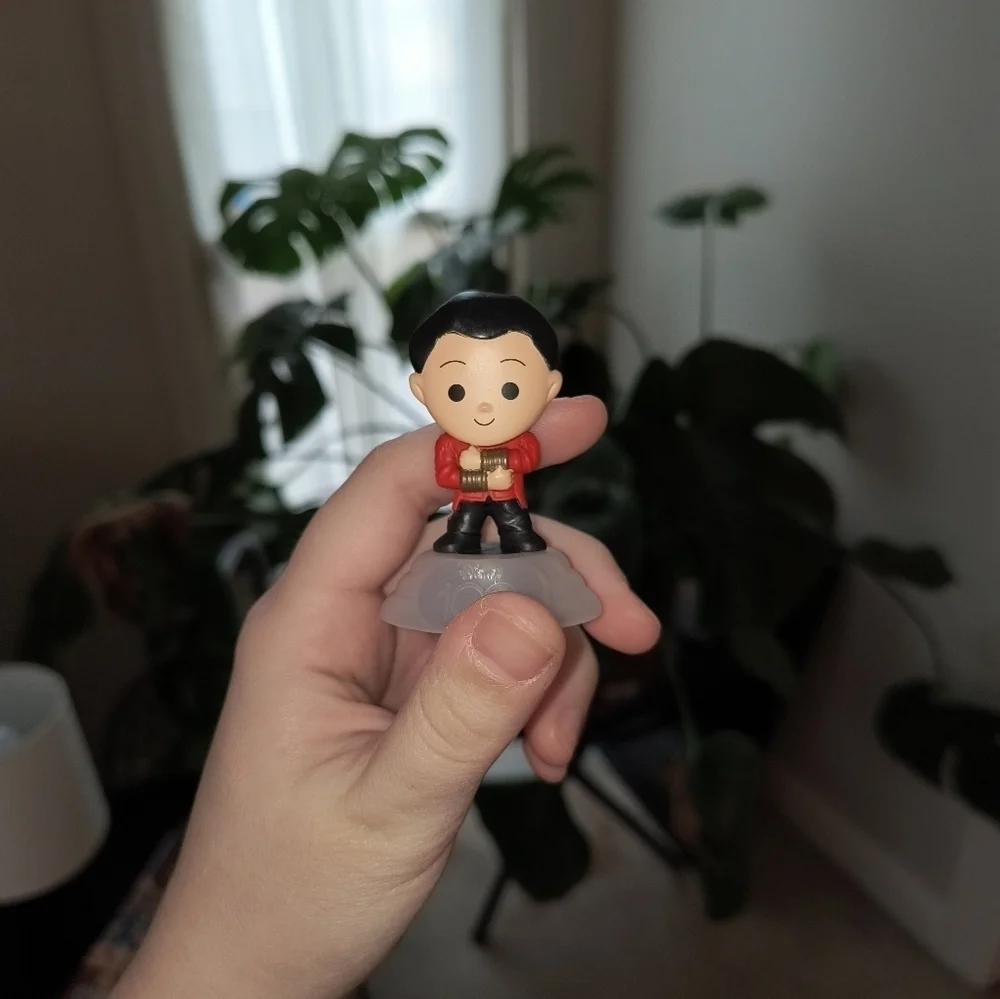 Funko Pop Figure with Red Jacket